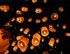 Loy Krathong in Chiang Mai