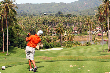 Golfen op Koh Samui