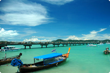 De Ao Chalong baai, Phuket