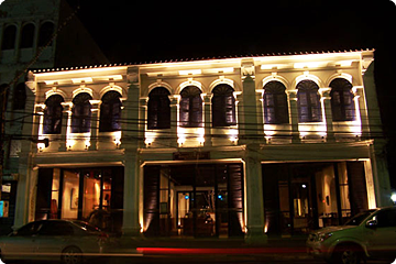 Het Siam Indigo restaurant in Phuket-stad