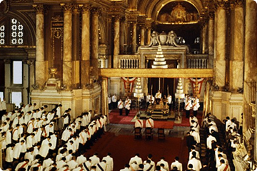 Opening van het parlement in Bangkok