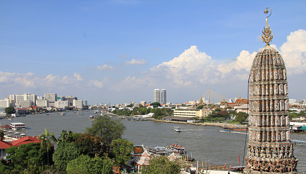De Chao Phraya rivier