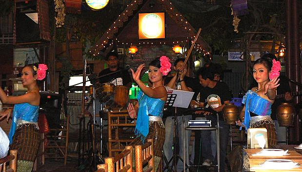 Dans show in Vientiane Kitchen