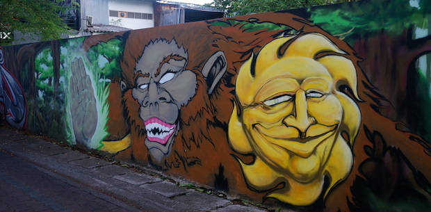Street art in Chiang Mai