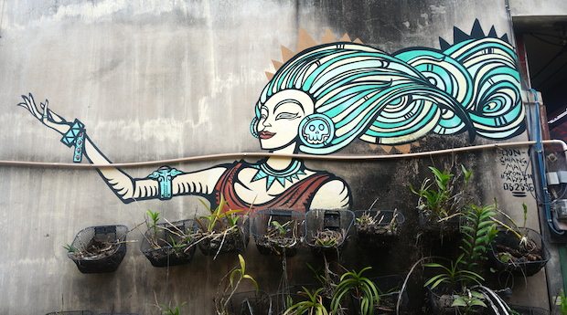Street art in Chiang Mai
