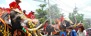 Songkran in Thailand