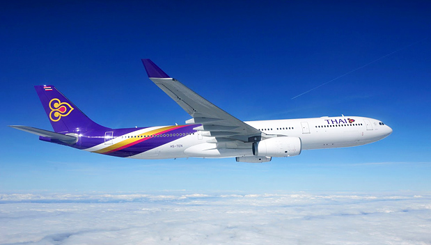 Brussel-Bangkok met Thai Airways
