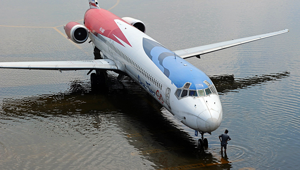 Don Mueang luchthaven gesloten