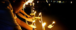 Loy Krathong festival 2011