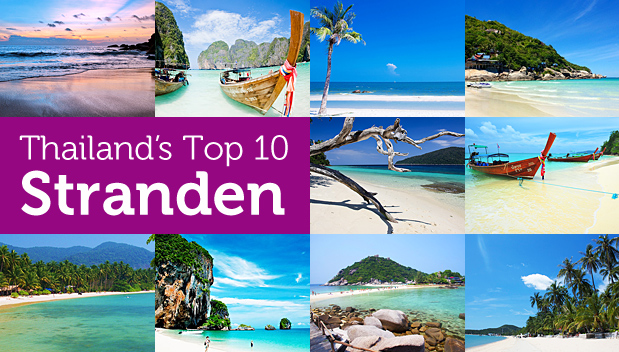Top 10 beste stranden in Thailand