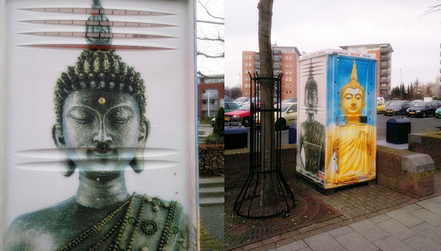 Nederland biedt excuses aan voor Buddha beelden op toiletten