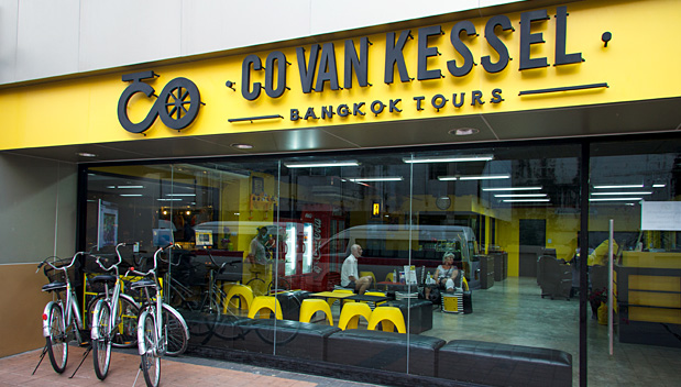 Het nieuwe pand van Co van Kessel Bangkok Tours