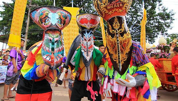 Phi Ta Khon festival Phi Ta Khon festival