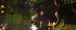 Waar Loy Krathong vieren in Bangkok