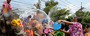 Songkran: zo geniet je van ‘s werelds grootste watergevecht